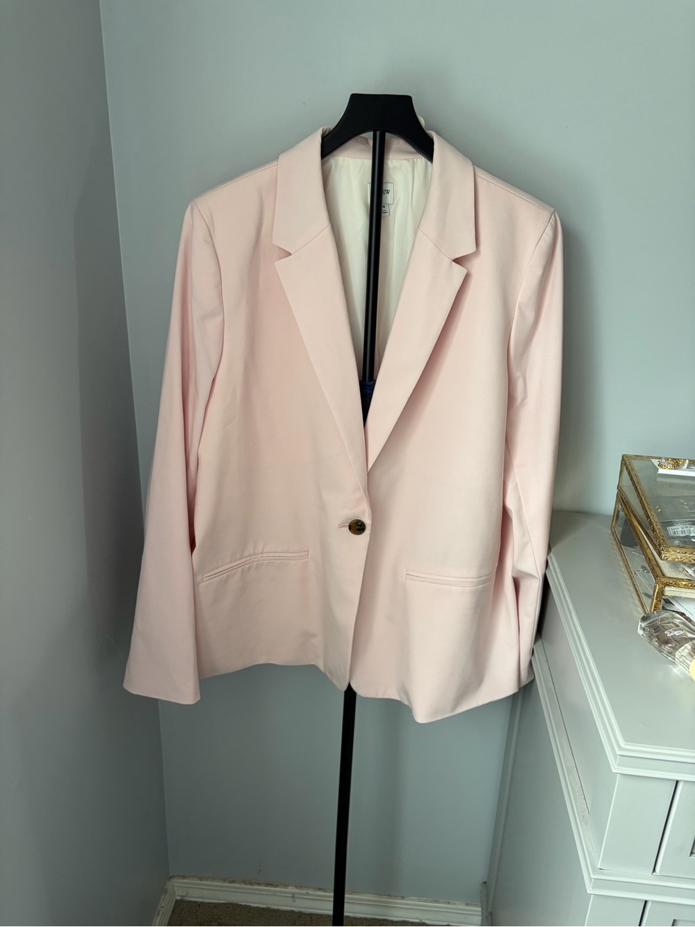 J.Crew Light Pink Blazer (Size 24)
